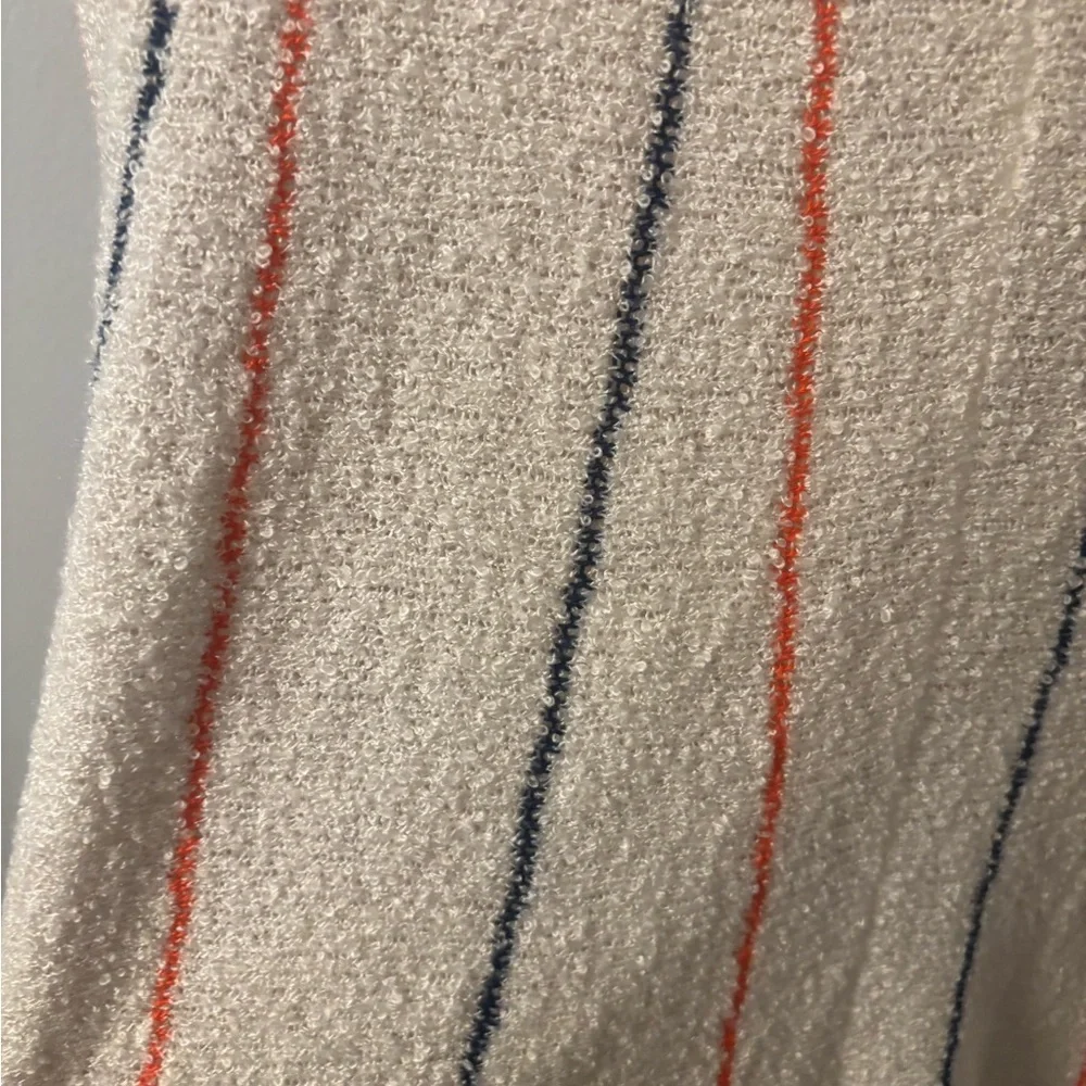 J. CREW Flared sweater-skirt in stripe - Picture 6 of 9